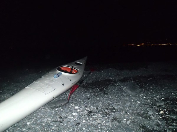 By kayak from Chiavari to Zoagli