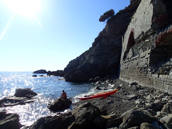 By kayak from Deiva to Framura