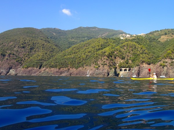 Kayaking at Framura