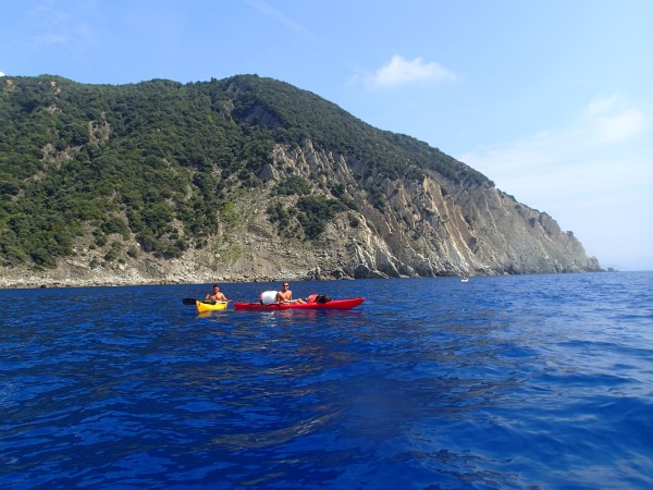 By kayak to Sestri Levante